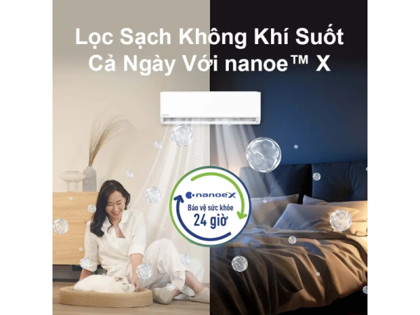 Máy lạnh Panasonic Inverter 1.5HP CU/CS-U12BKH-8