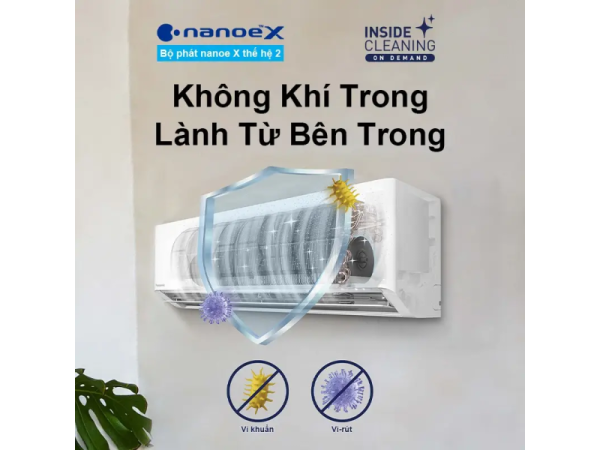 Máy lạnh Panasonic Inverter 1.5HP CU/CS-U12BKH-8