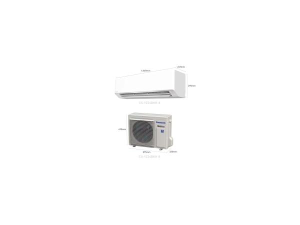 Điều hòa Panasonic 2 chiều Inverter 17700 BTU CU/CS-YZ18AKH-8