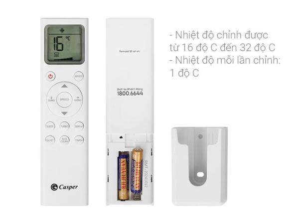 Điều hòa Casper 1 chiều 12000 BTU SC-12FB36A