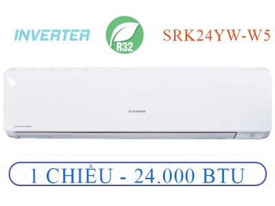 Điều hòa Mitsubishi Heavy inverter 23.540 BTU 1 chiều SRK/SRC24YW-W5
