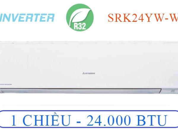 Điều hòa Mitsubishi Heavy inverter 23.540 BTU 1 chiều SRK/SRC24YW-W5