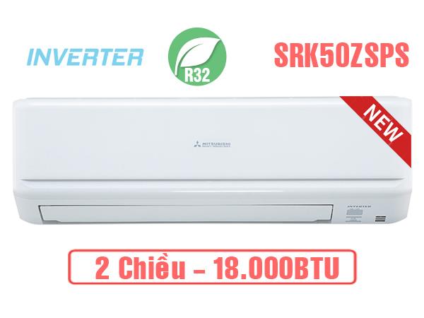 Điều hòa Mitsubishi Heavy 18.000BTU 2 chiều inverter SRK/SRC50ZSPS-W5